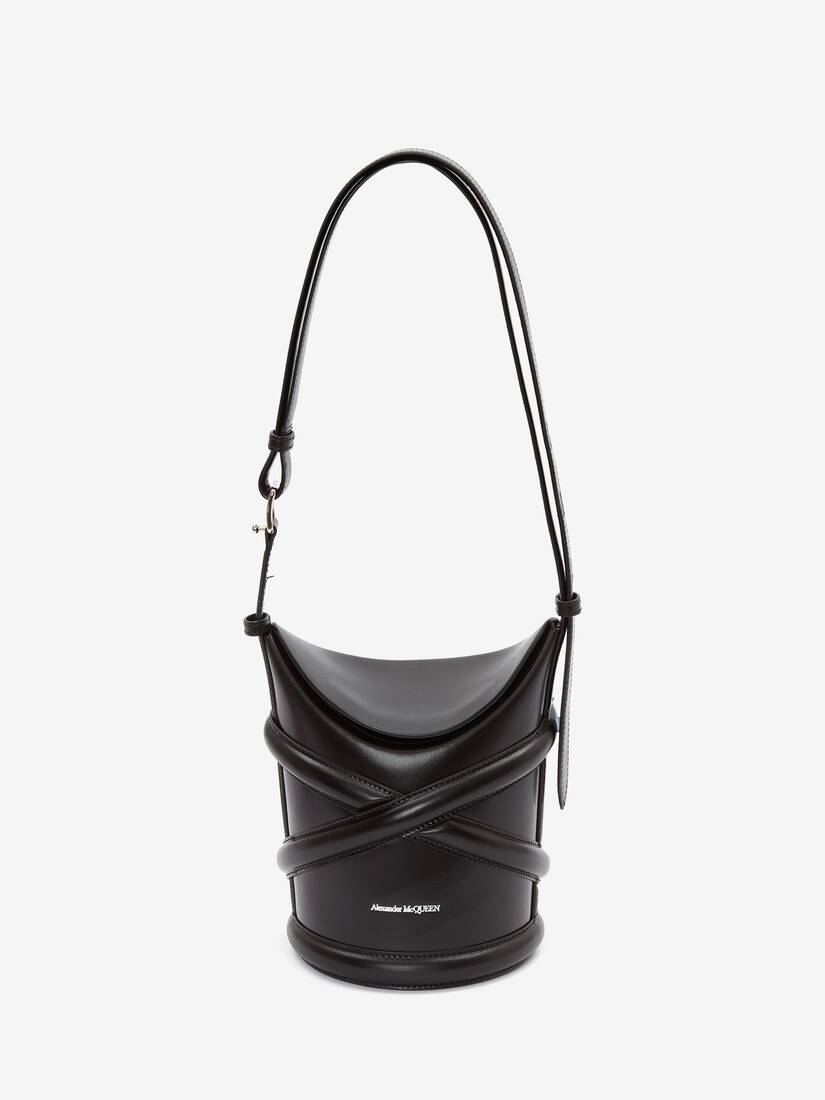 Bolsas De Hombro Alexander McQueen The Curve Mujer - Negros - Mexico 517-XOTKNA